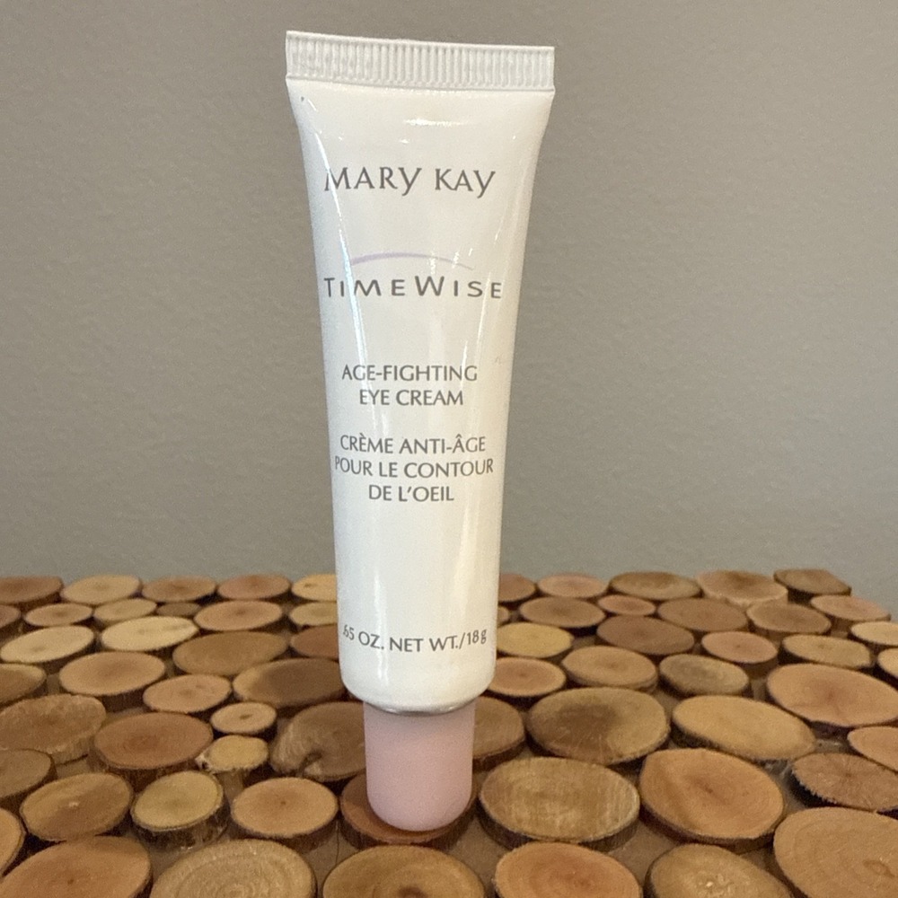 Mary Kay TimeWise Age Fighting Eye Cream .65oz Pink Cap Discontinued NEW No Box